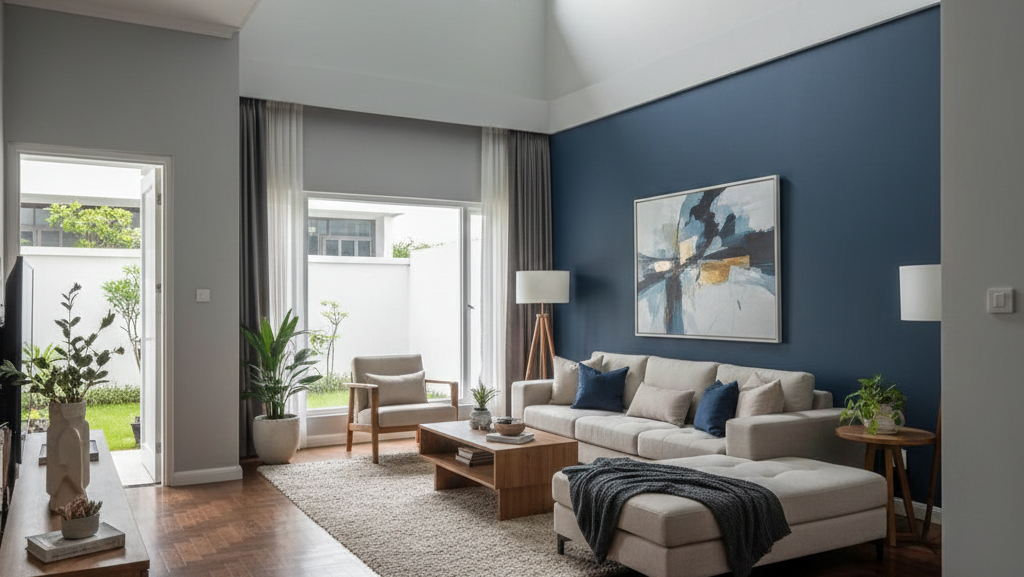 Pengecatan Dinding Alam Sutera dengan Warna Premium