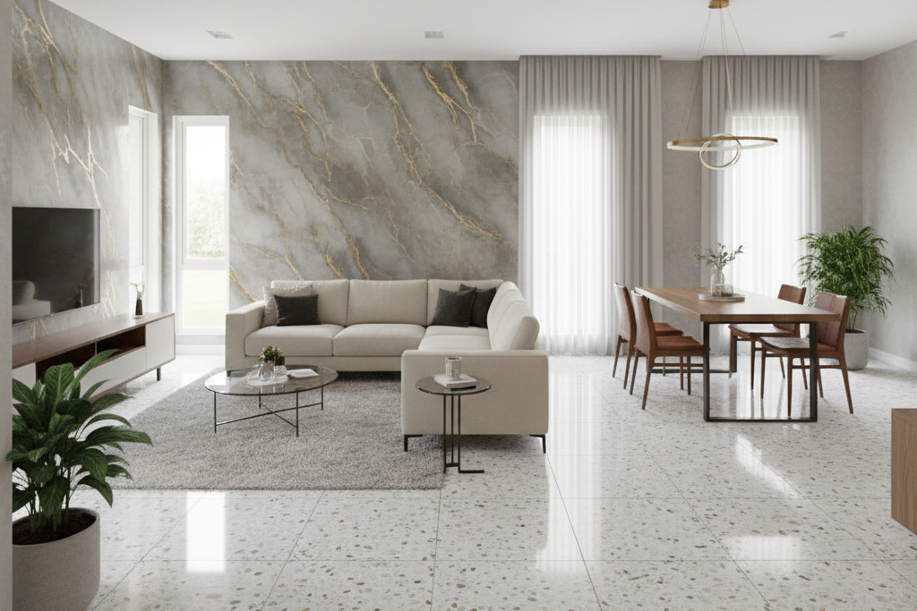 Pengecatan Tekstur Harapan Indah dengan Finishing Eksklusif