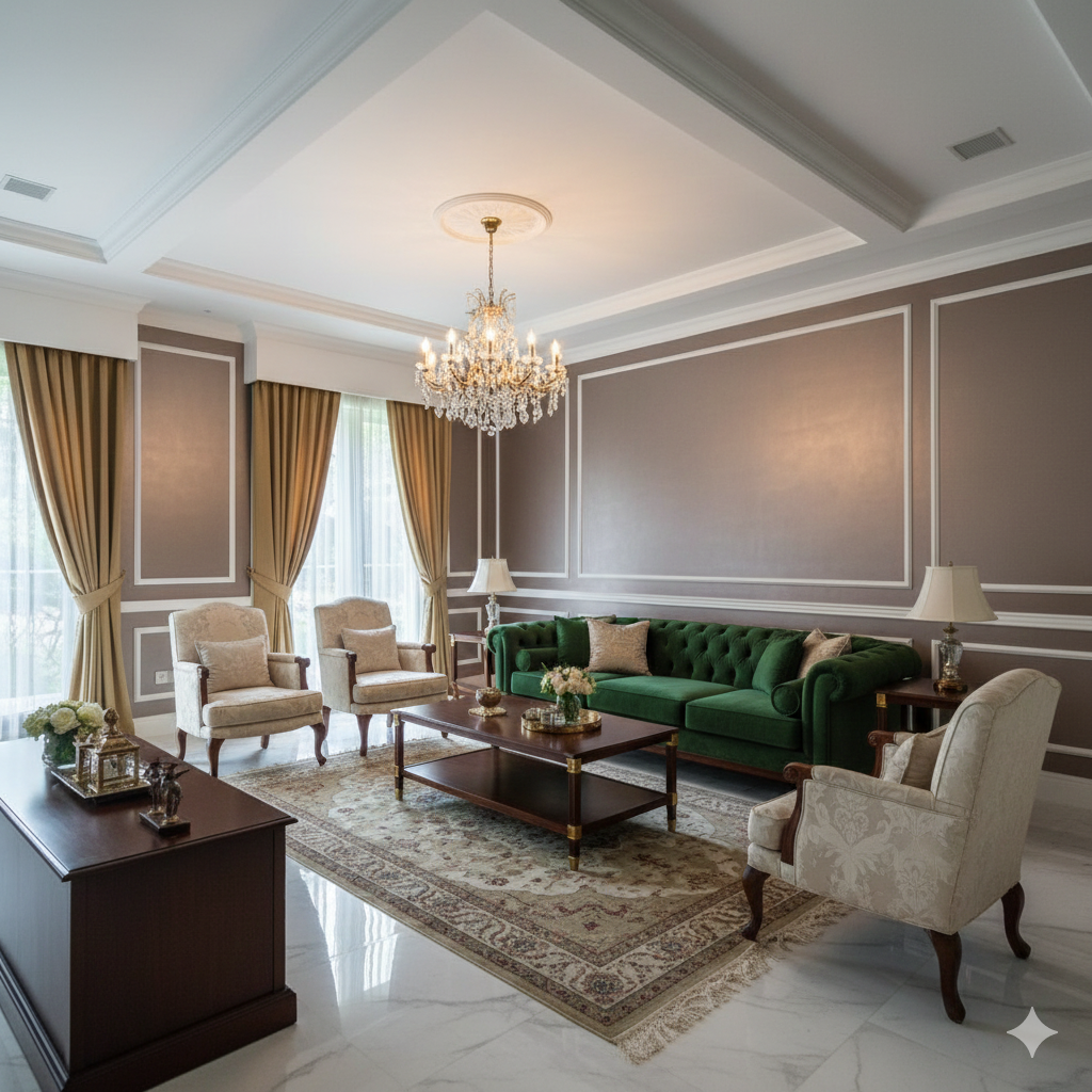 Cat Interior Mewah Bintaro untuk Tampilan Elegan dan Berkelas