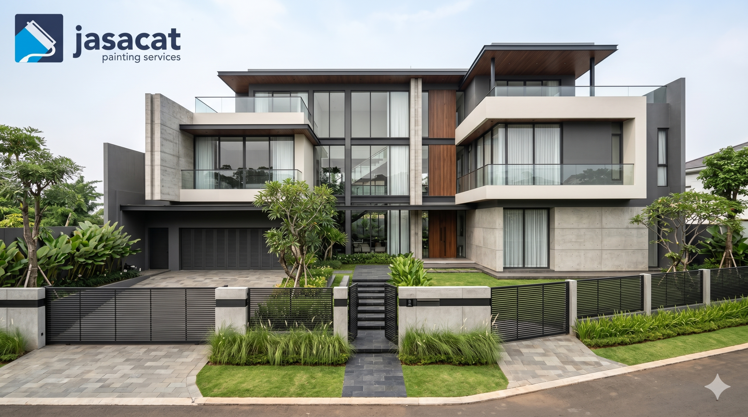 Cat Premium Karawaci Tangerang Bergaya Modern