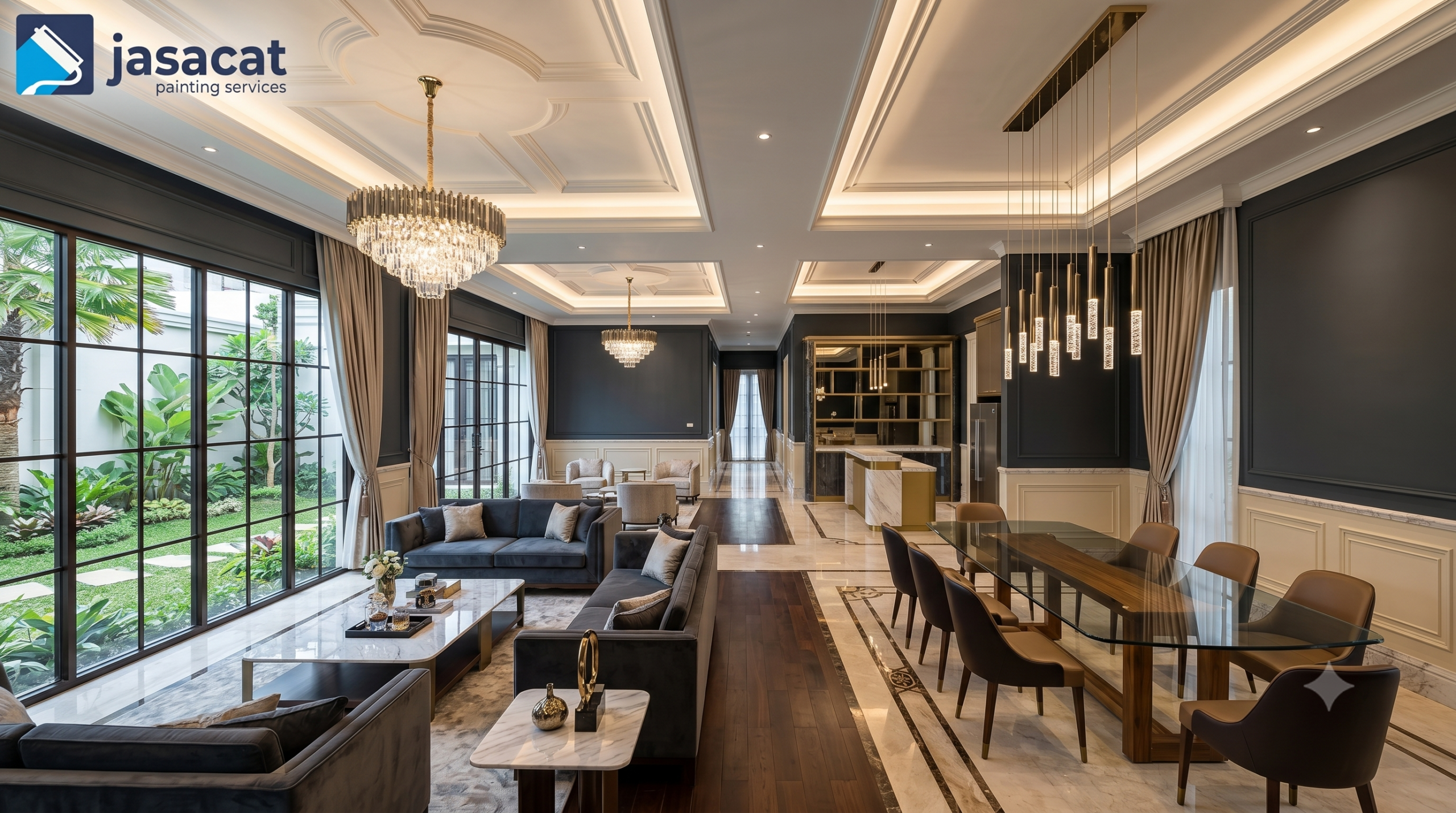 Jasa Cat Interior Pekayon dengan Nuansa Luxury Living