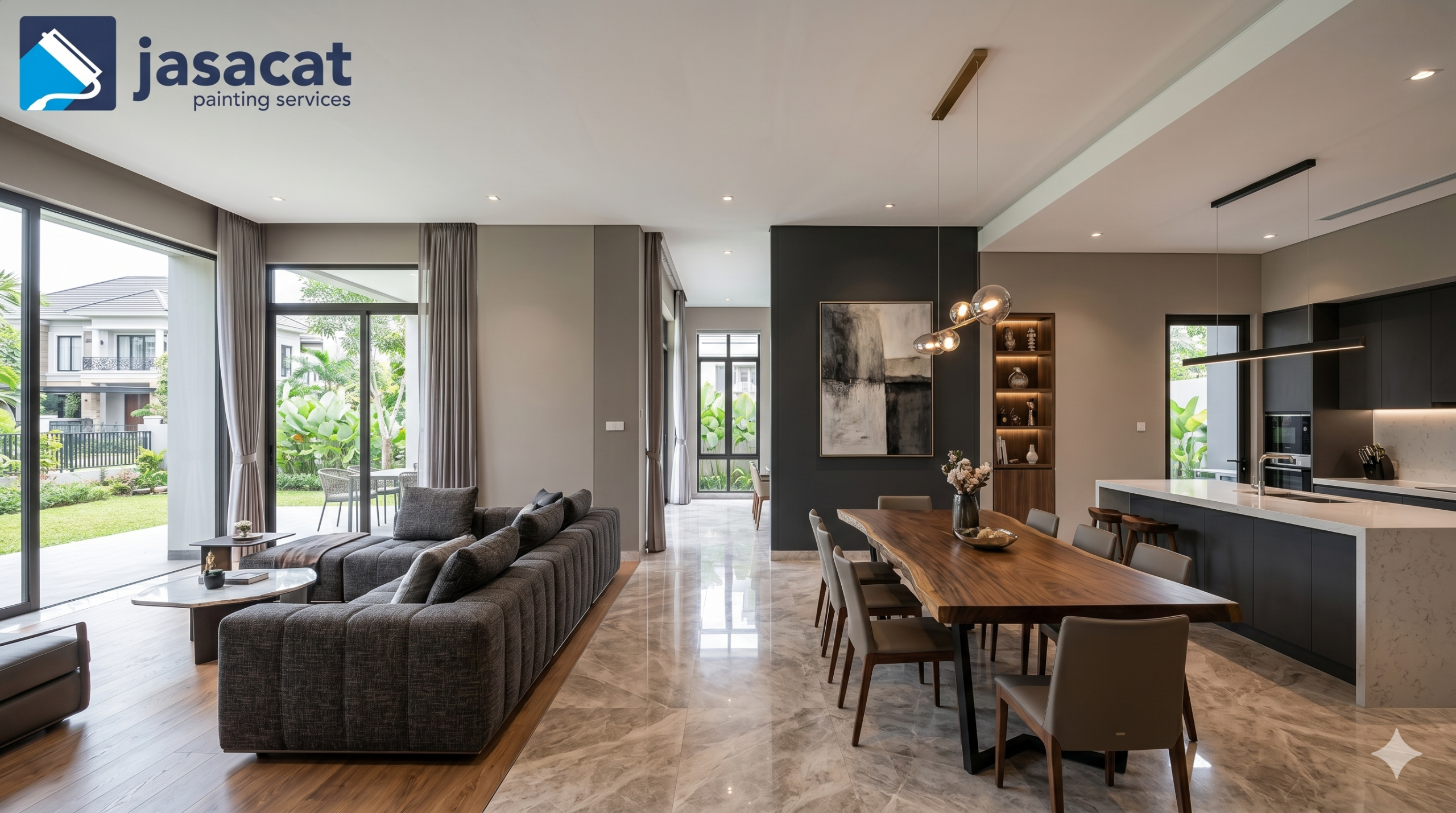 Pengecatan Interior Pondok Indah dengan Sentuhan Elegan
