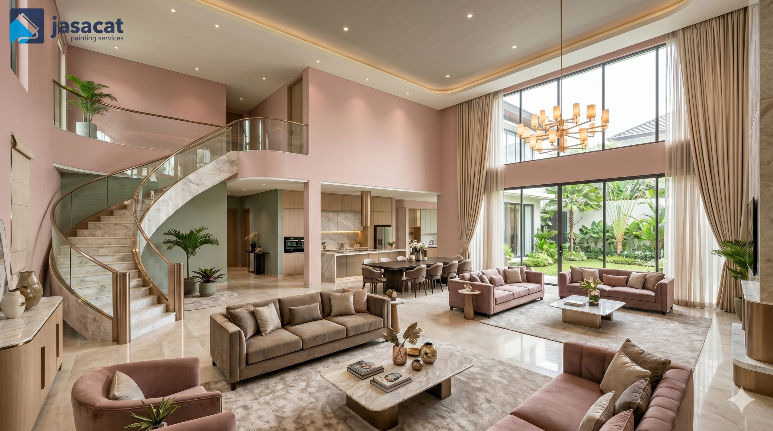 Inspirasi Warna Soft Luxury untuk Cat Interior Kebayoran Suites