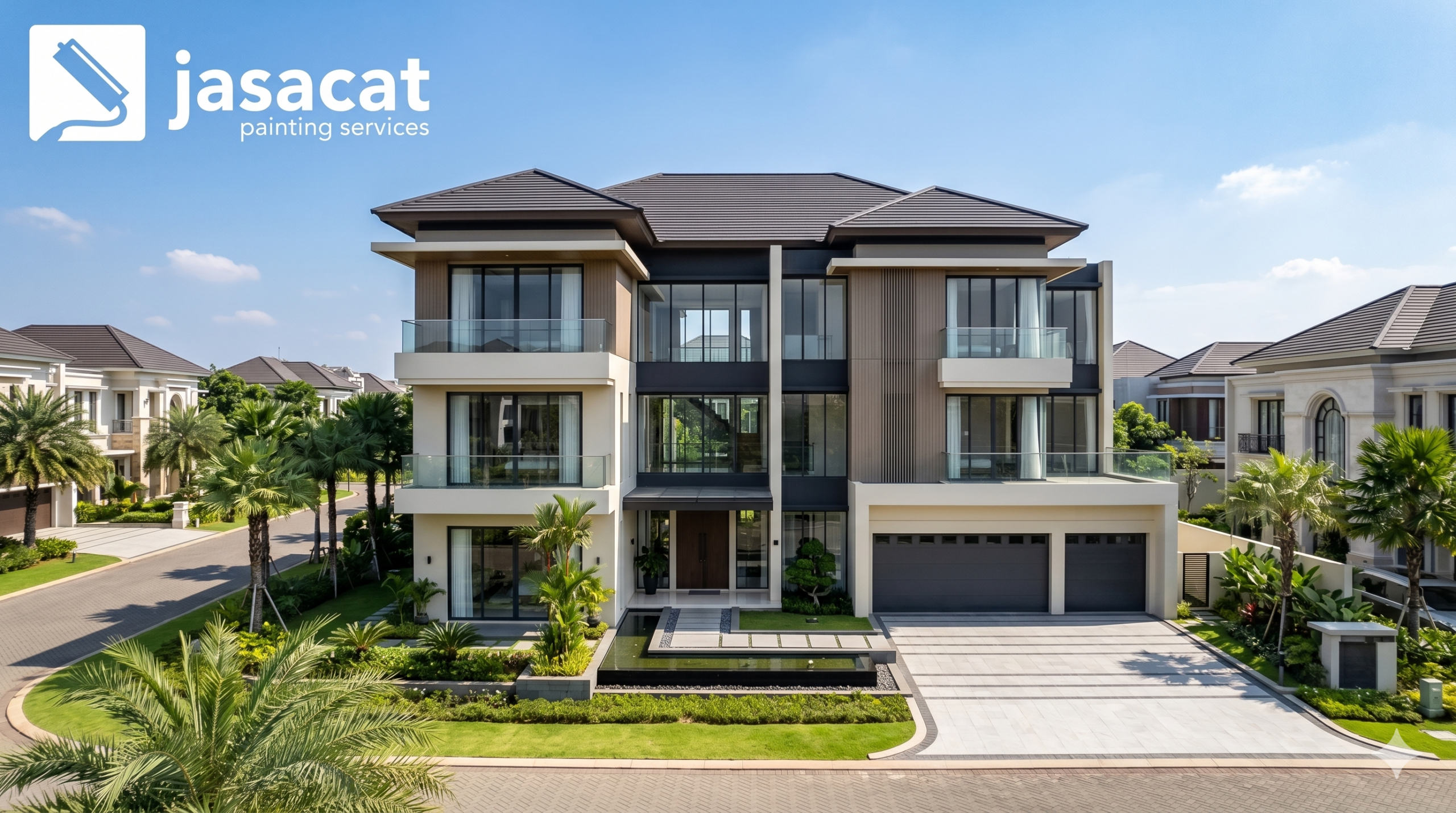 Jasa Cat Rumah Mewah di PIK, Jakarta Utara