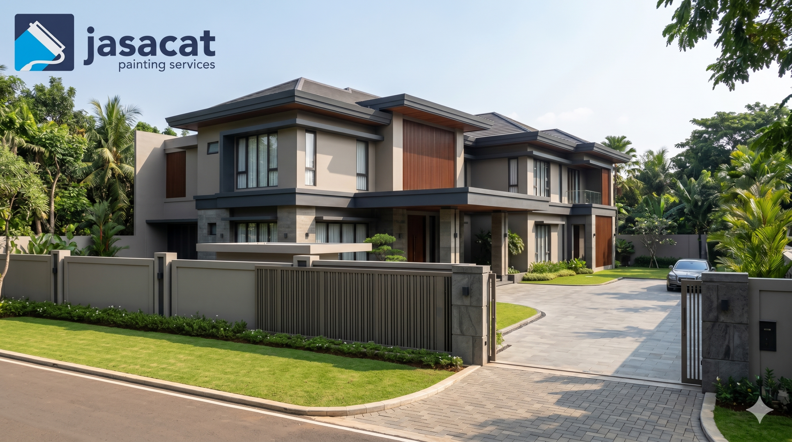 Konsultan Warna Profesional untuk Mansion Di Tangerang Selatan