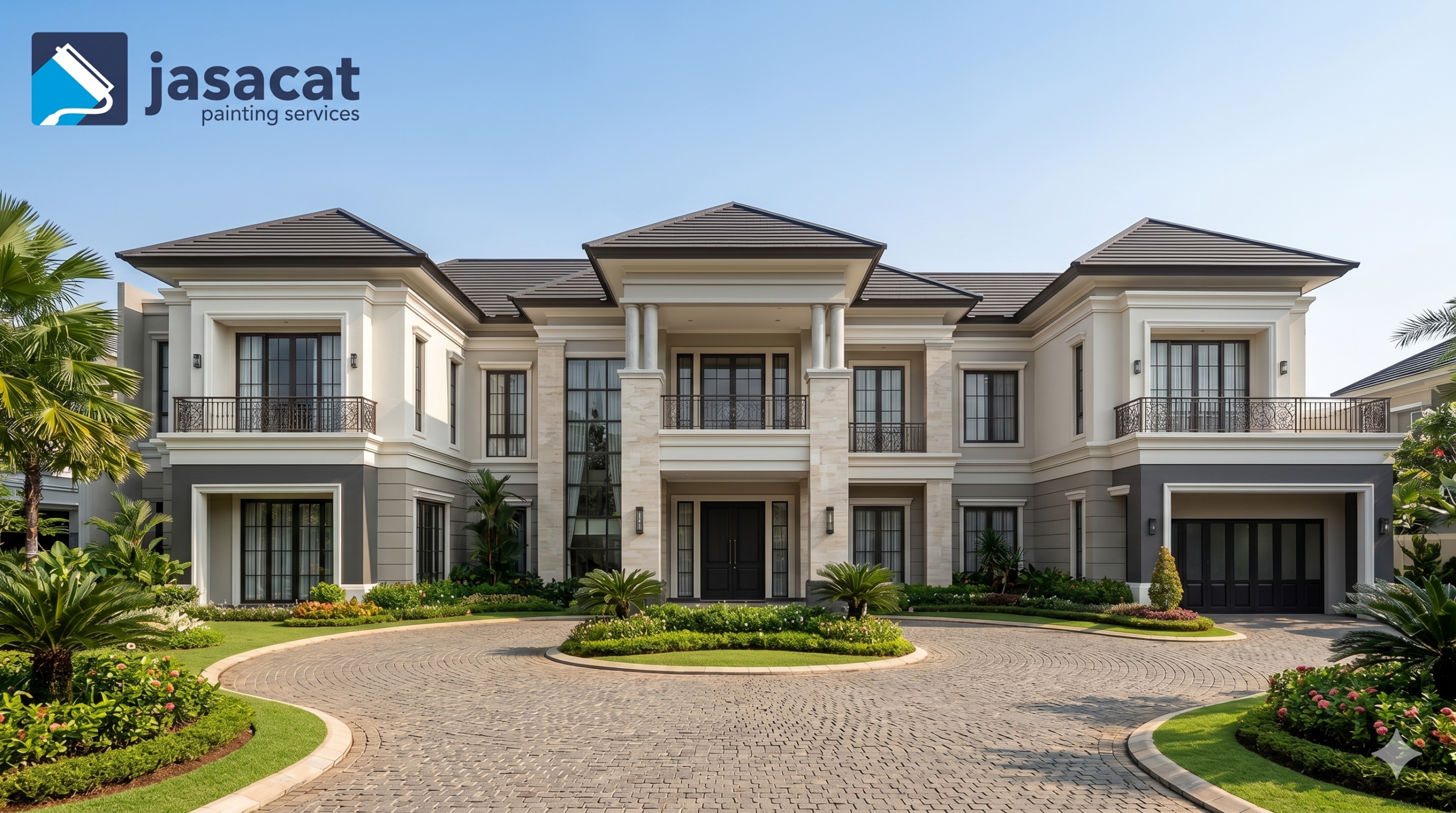 Cat eksterior elite Gading Serpong untuk Tampilan Megah