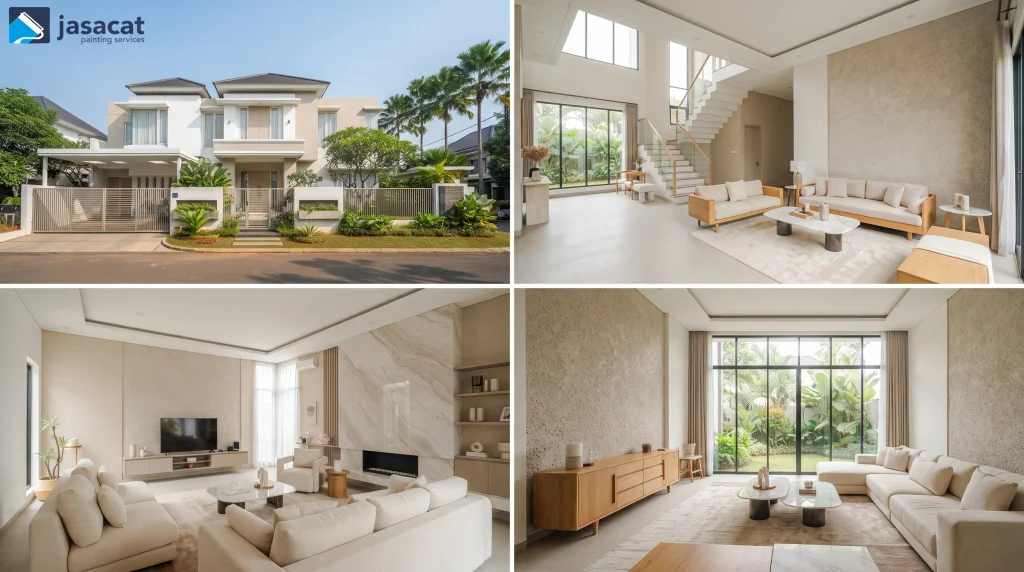Jasa cat rumah Senayan premium