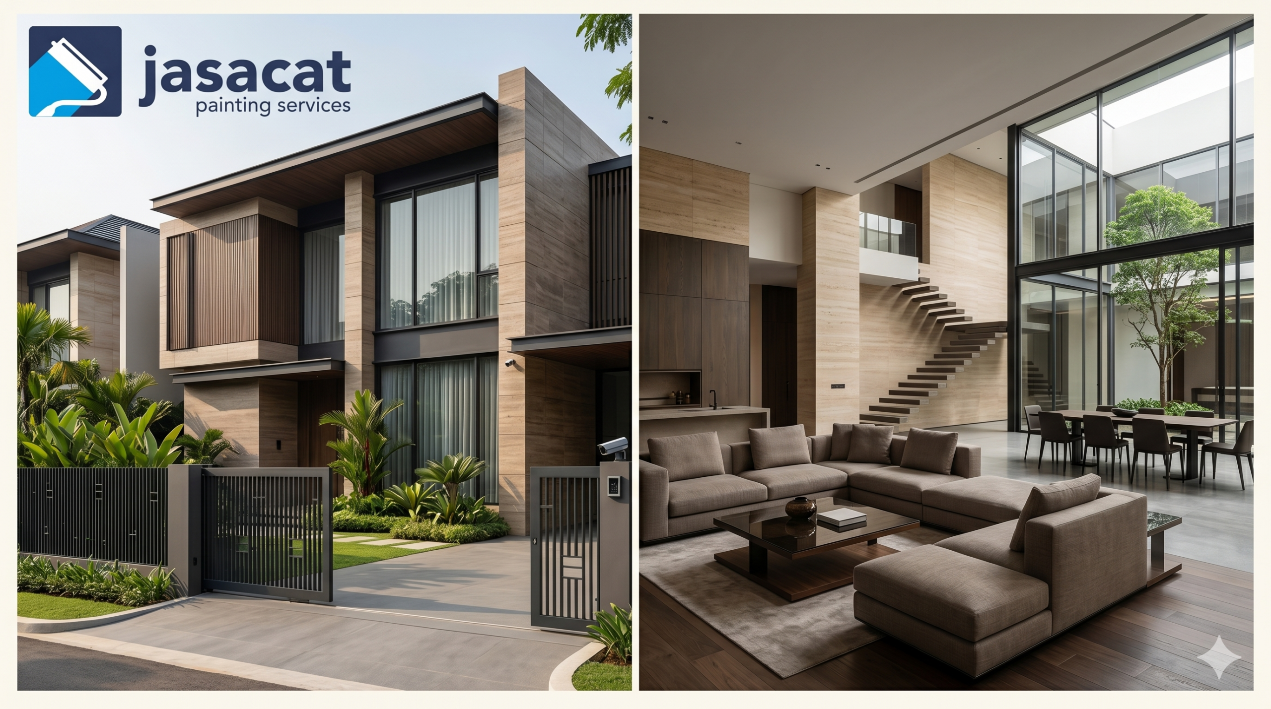 Jasa Pengecatan Dinding Rumah Premium Berkualitas