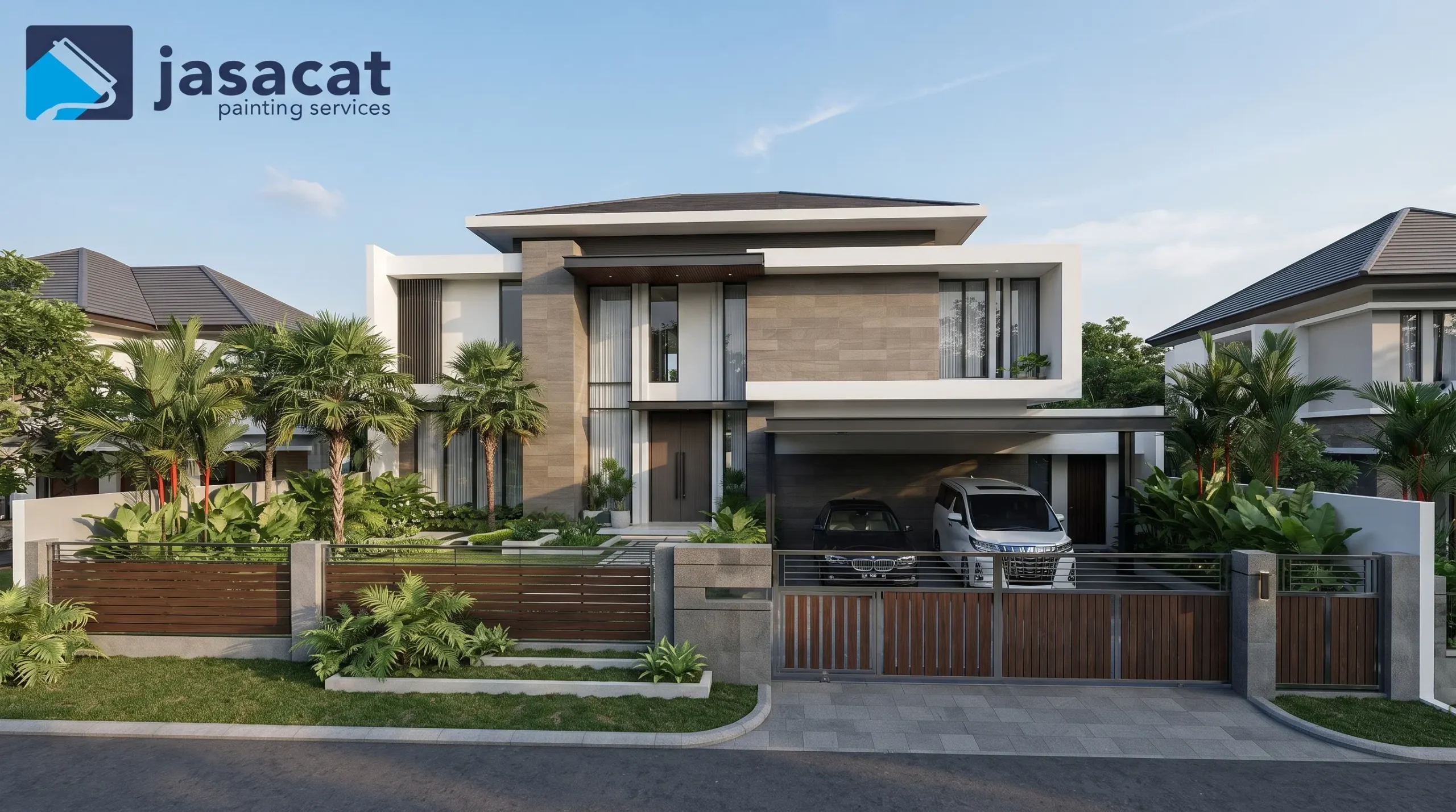 Jasa Cat Eksterior Cinere untuk Hunian Minimalis Modern