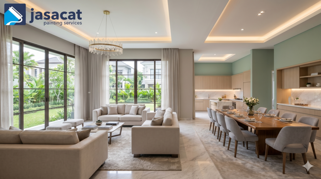 Jasa cat rumah Jakarta Pusat
