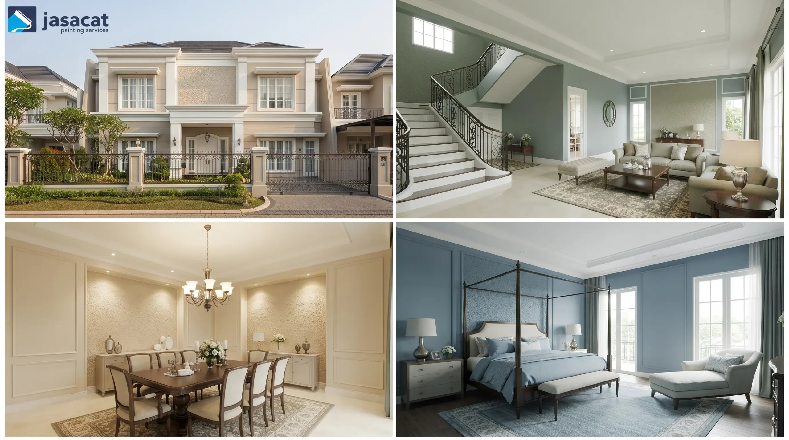 Warna Cat Tembok Elegan untuk Rumah Klasik Menteng