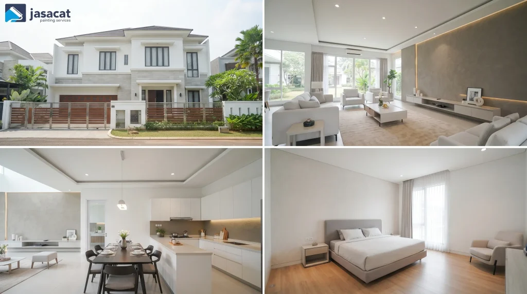 Jasa cat rumah Senayan premium
