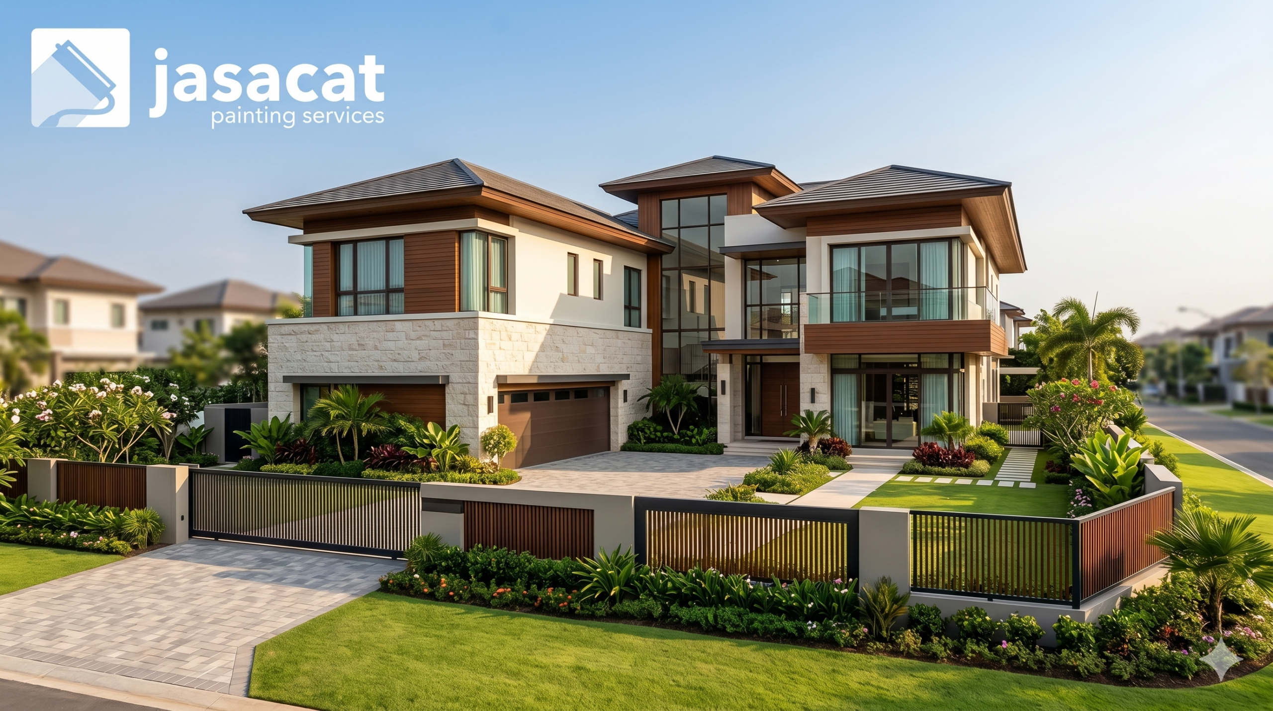 Jasa Cat Eksterior Cimanggis untuk Rumah Modern