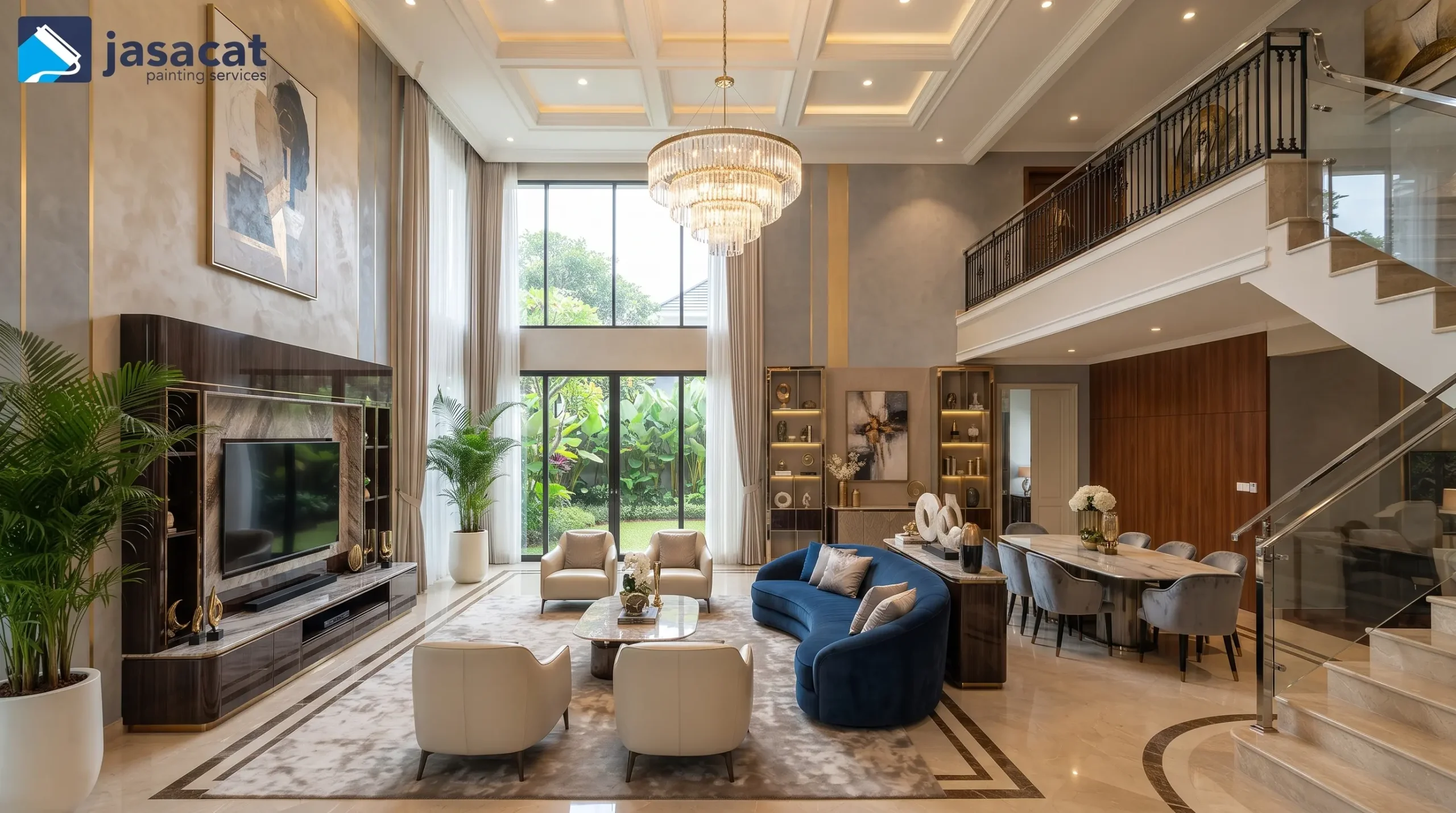 Jasa Cat Interior Bangka dengan Nuansa Luxury Living