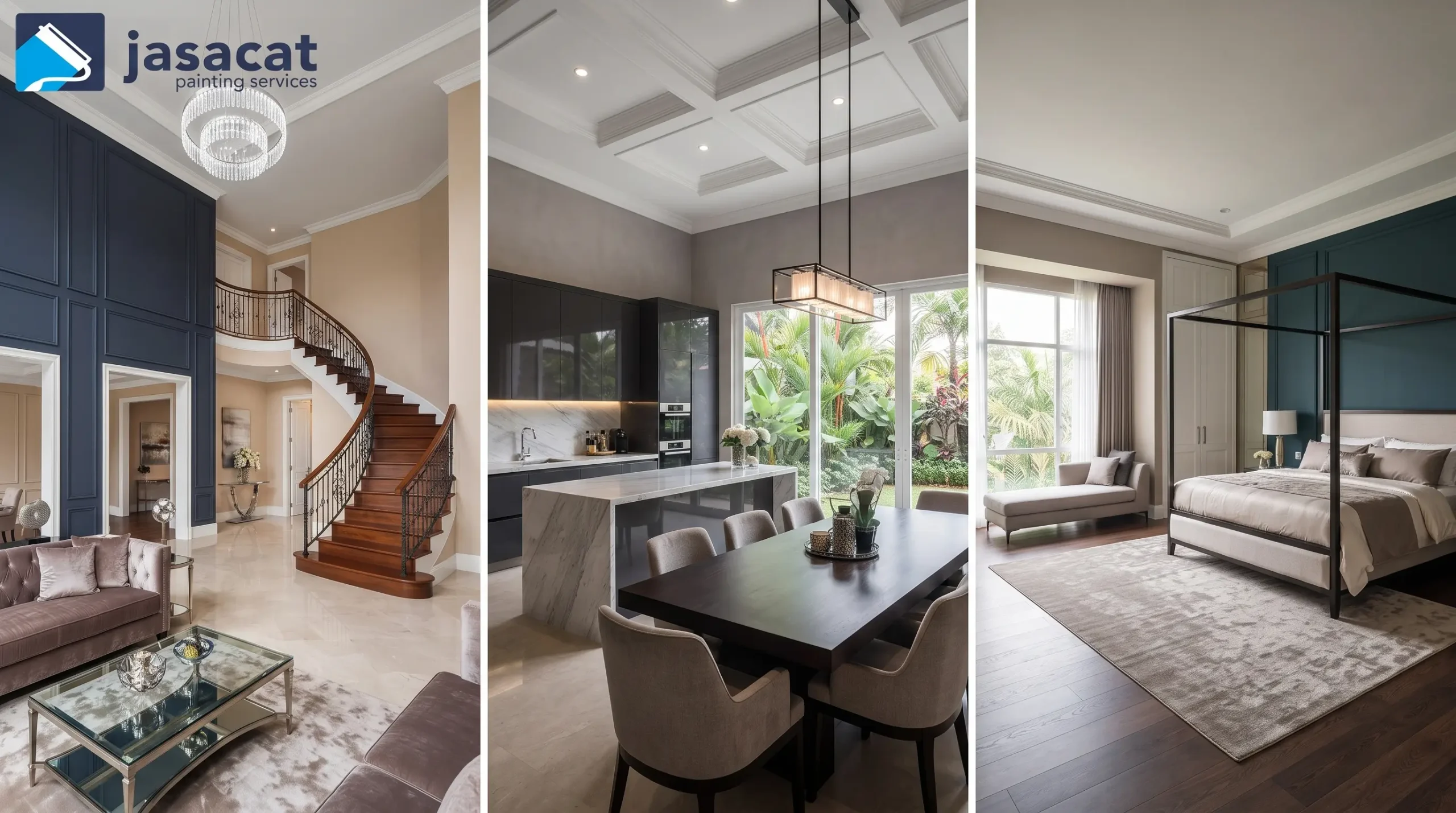 Desain Premium ala Cat Interior Sudirman Suites