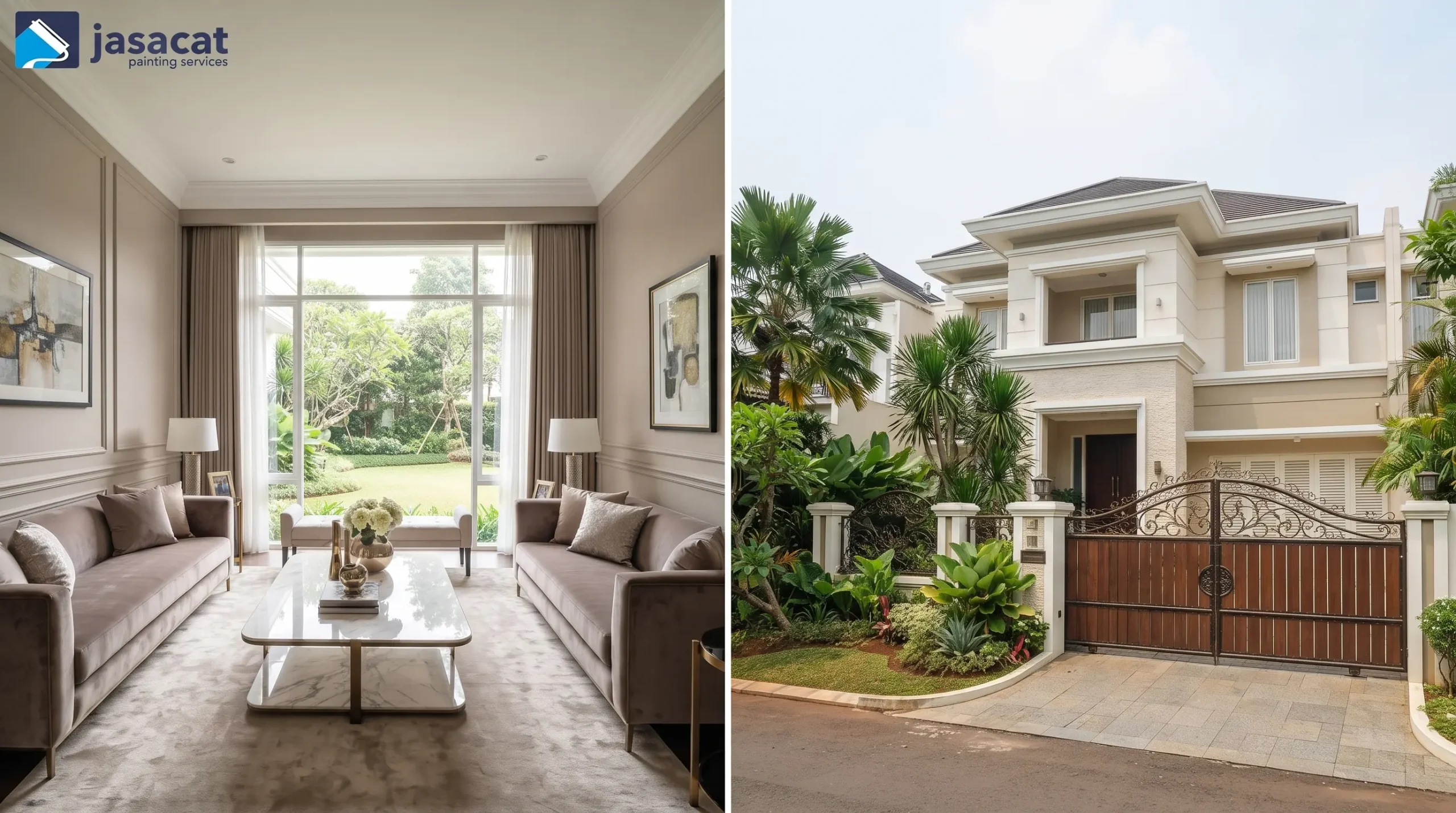 Jasa Cat Rumah Pondok Indah Premium & Rapi