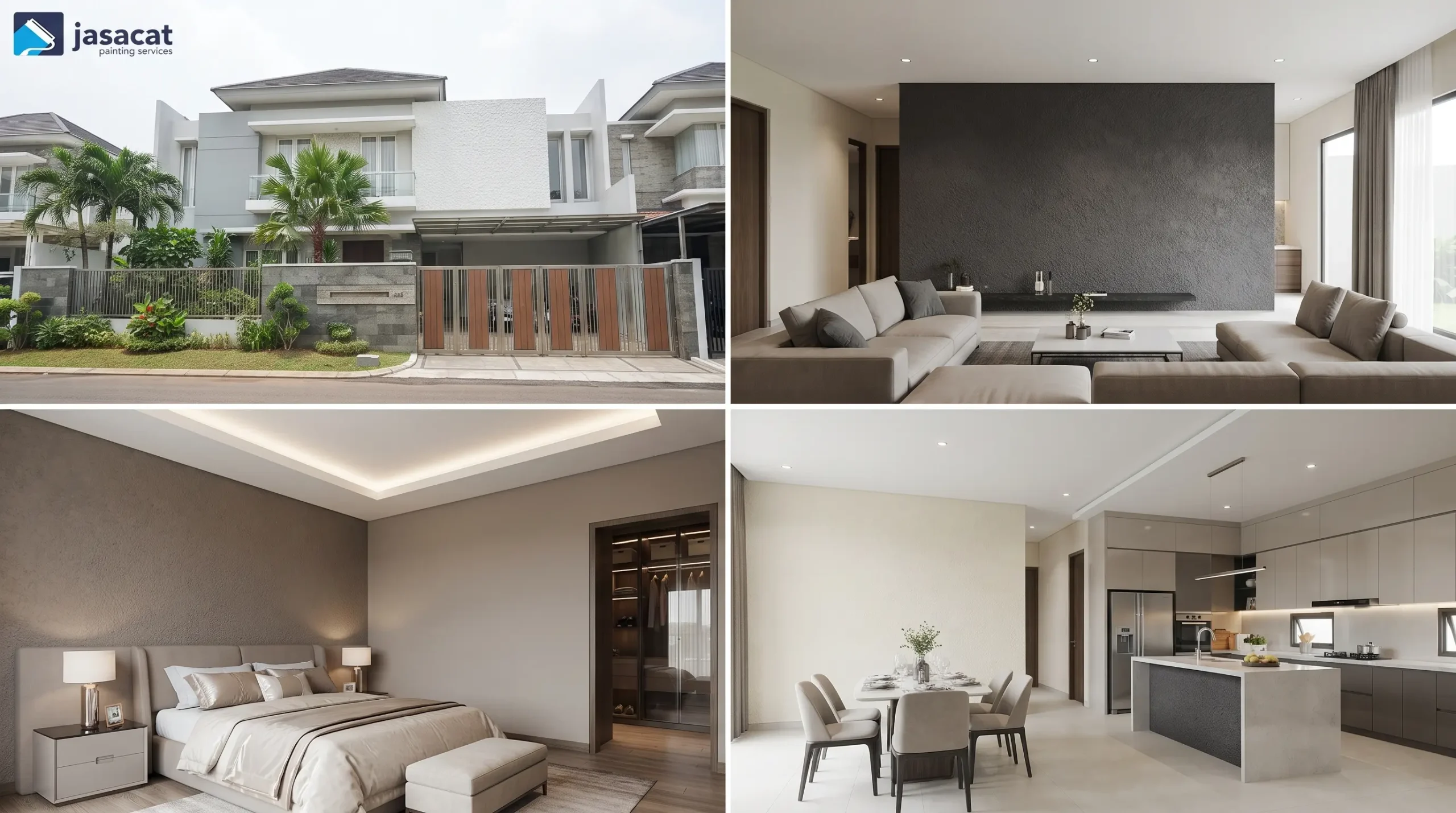 Harga Jasa Cat Rumah Aesthetic dan Faktor Penentunya