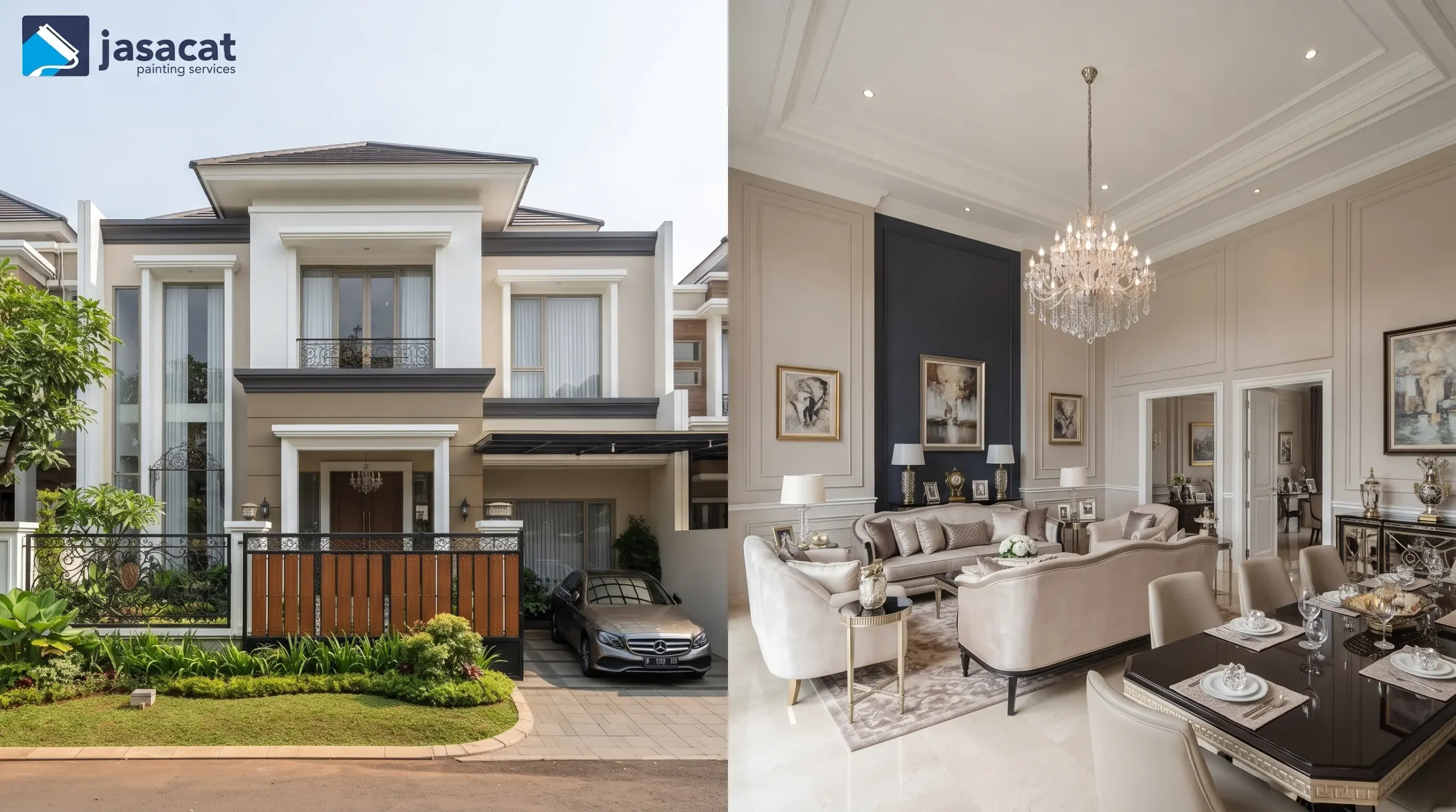Apa yang Menentukan Harga Pengecatan Dinding Rumah?