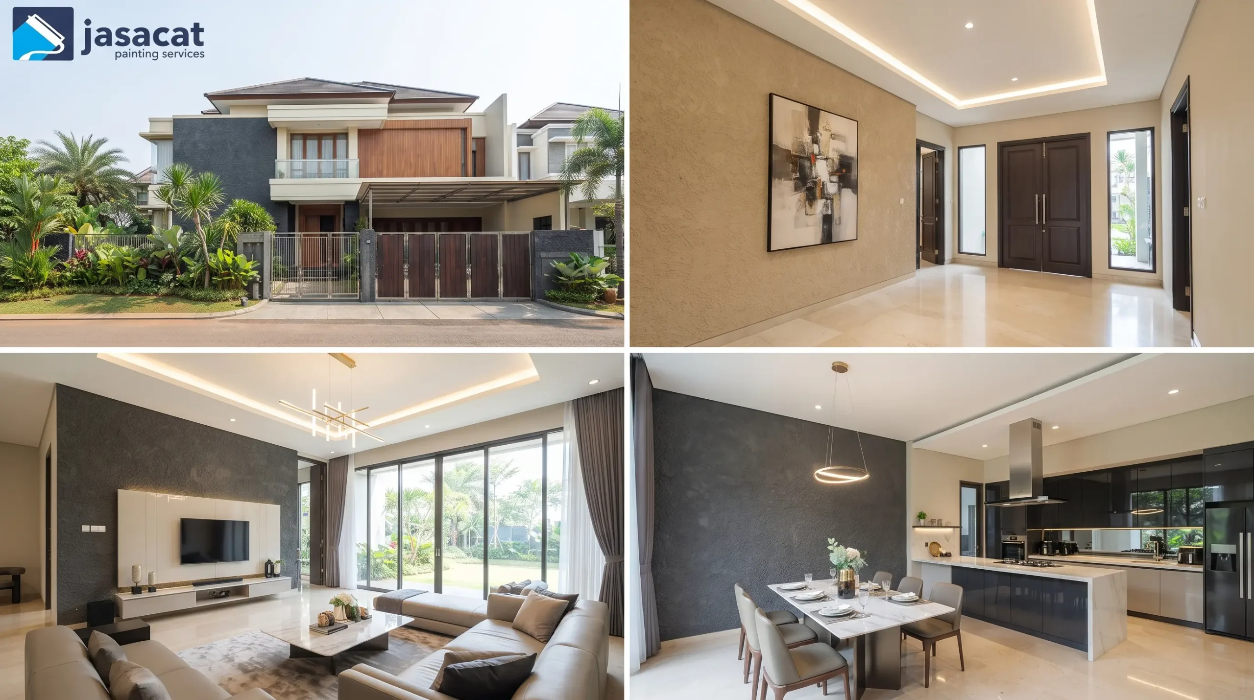 Tampilan Elite dari Pengecatan Rumah Elite Bekasi Barat