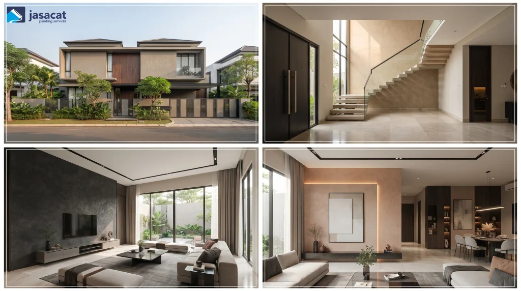 Jasa pengecatan rumah luxury