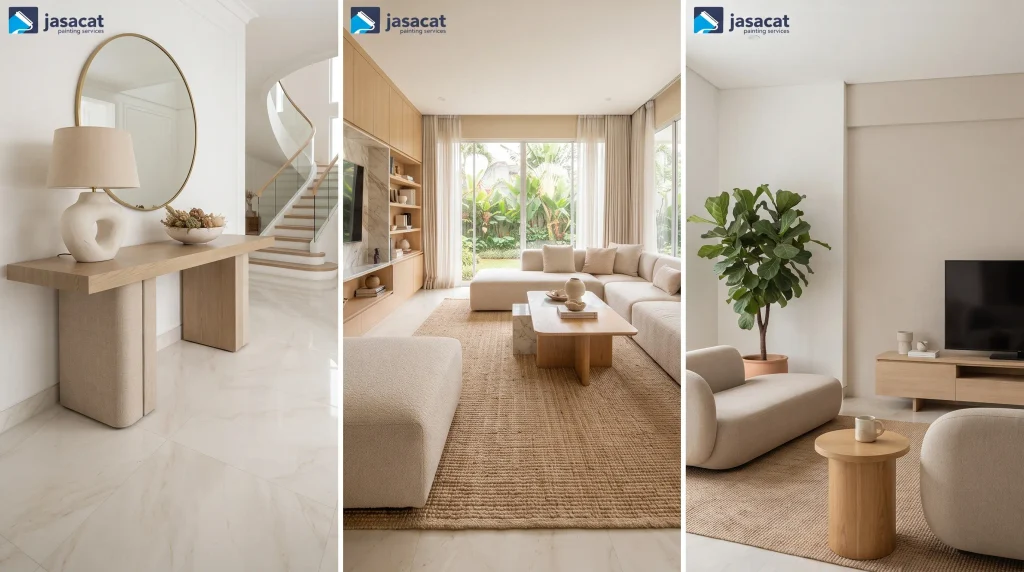 tabel warna cat rumah modern