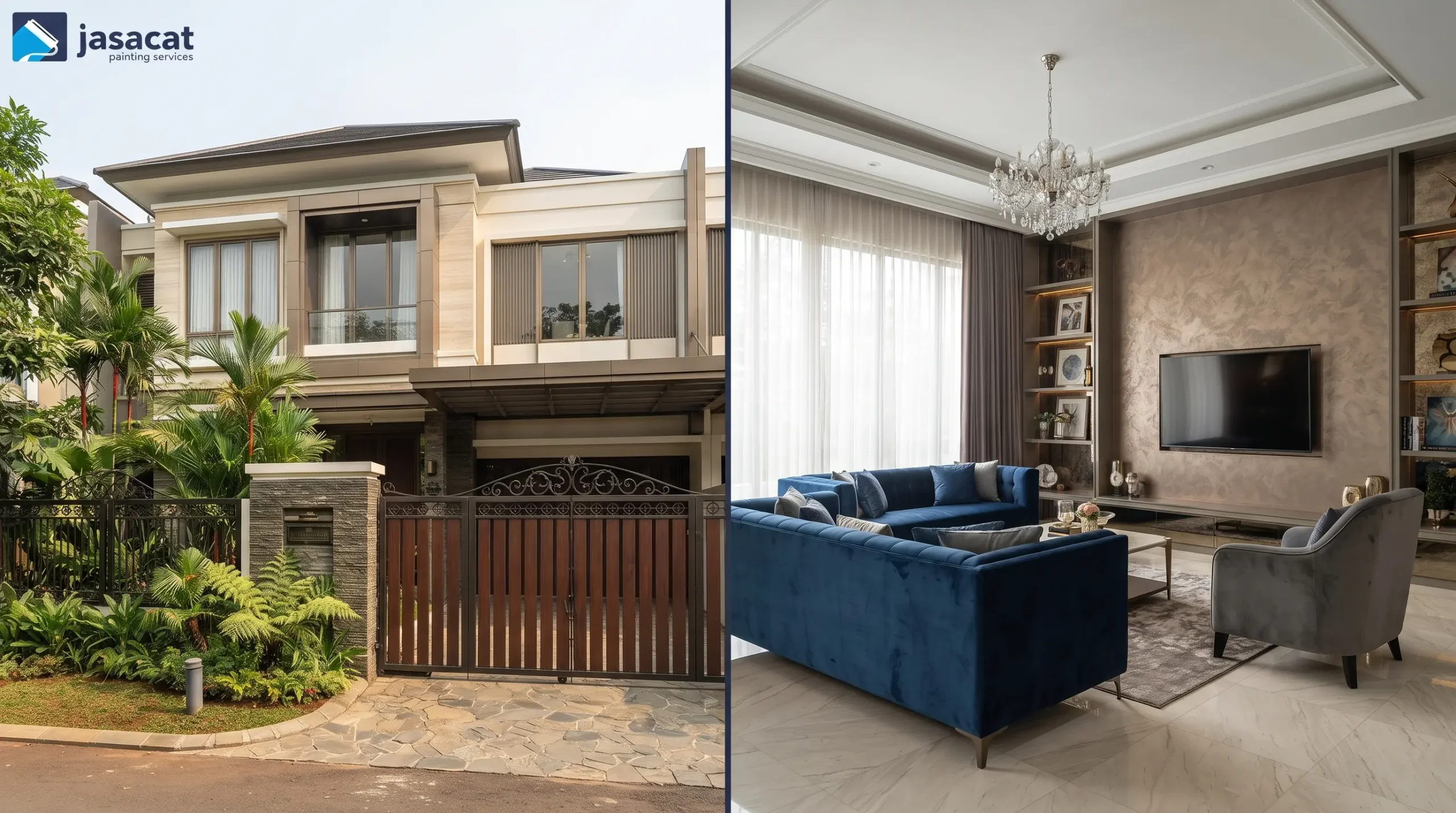 Jasa Cat rumah elite Senayan untuk Hunian Bergengsi