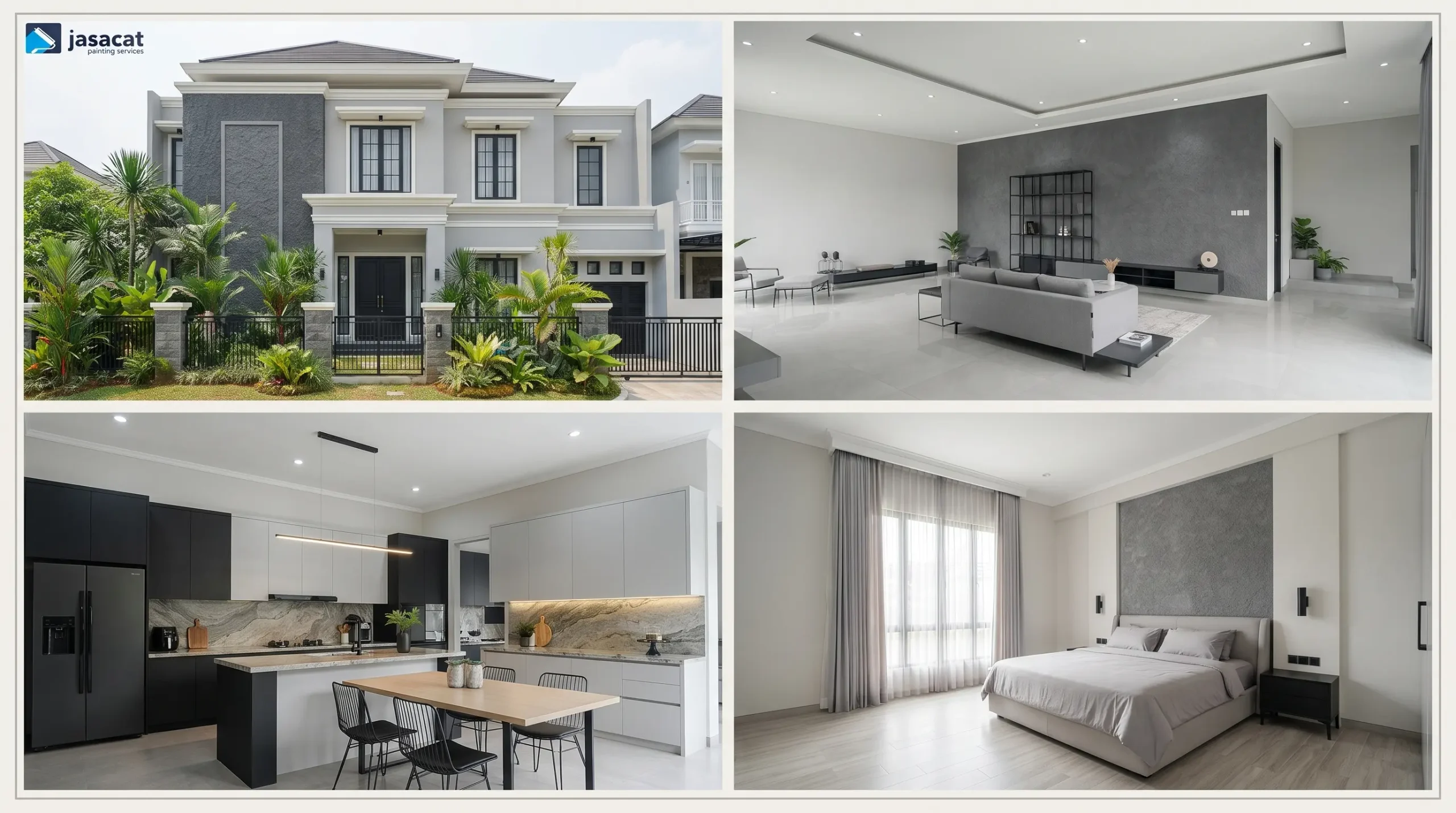 Jasa Cat Rumah Senayan Premium Hasil Elegan