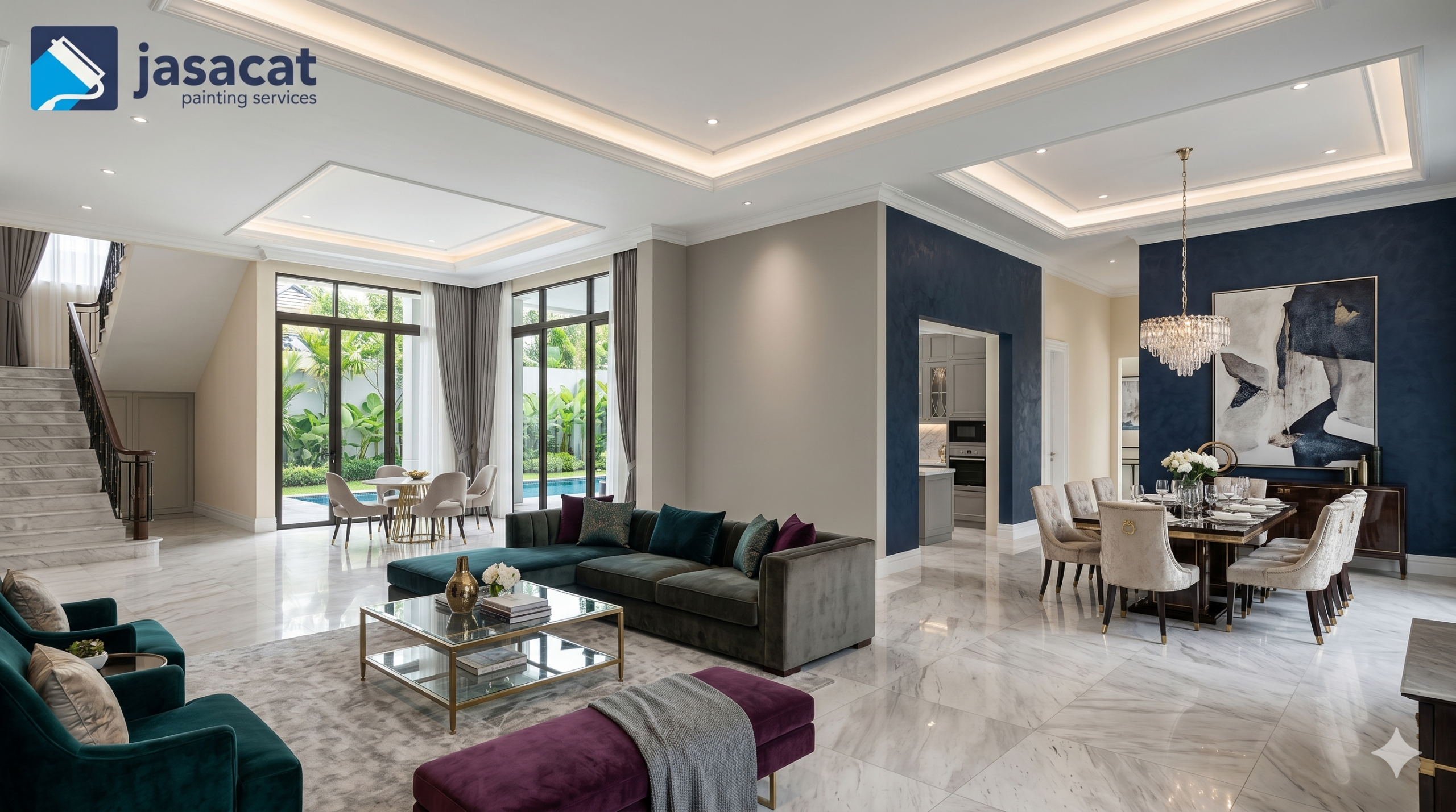 Harga cat interior Senopati untuk hunian elite modern