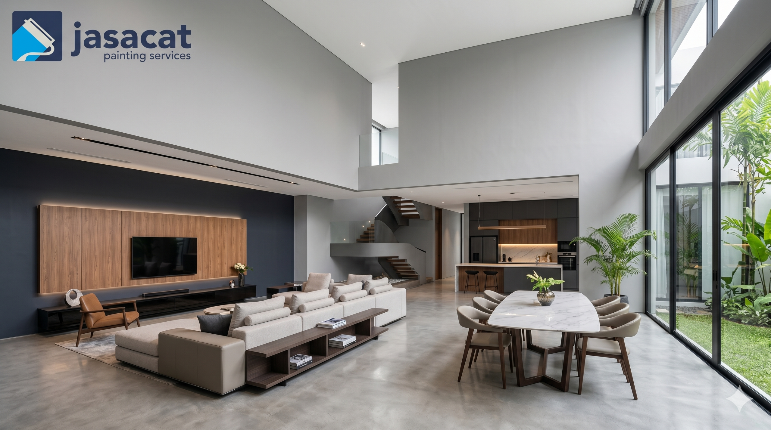 Jasa Cat Dinding Alam Sutera untuk Interior Luxury Minimalis