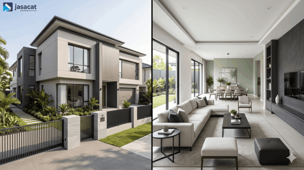 jasa cat rumah luxury Jakarta