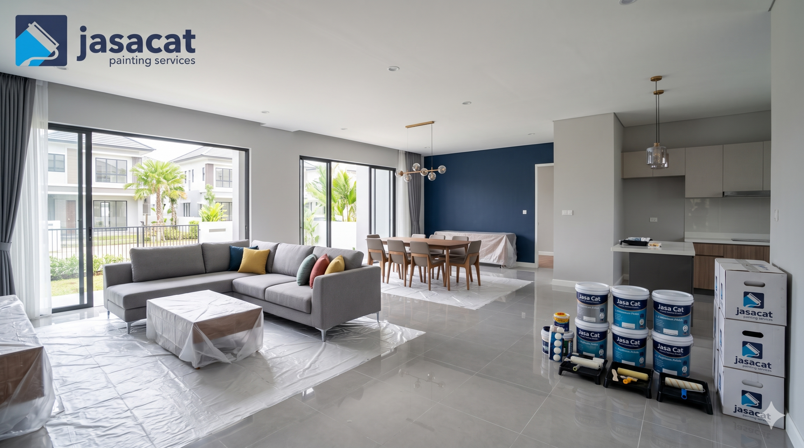Cat Premium untuk Interior Rumah Modern Elegan