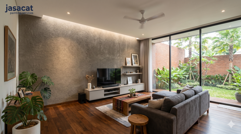 Jasa kamprot dinding rumah modern