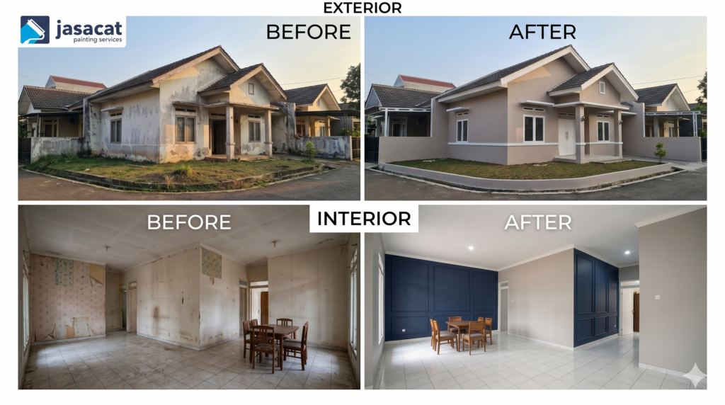 jasa repaint rumah lama