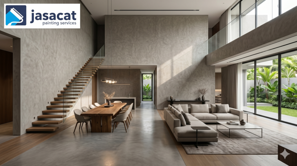 Jasa kamprot dinding minimalis