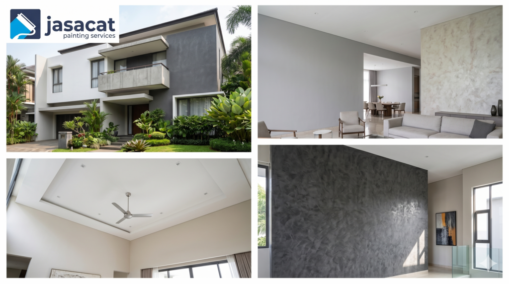 Jasa cat rumah aesthetic Jakarta