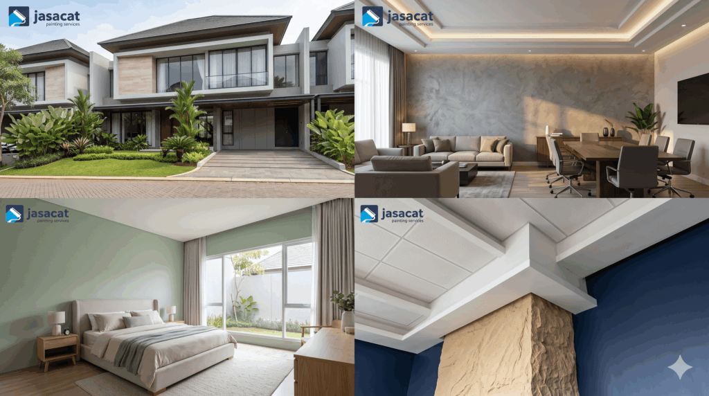 jasa cat rumah mewah Jakarta