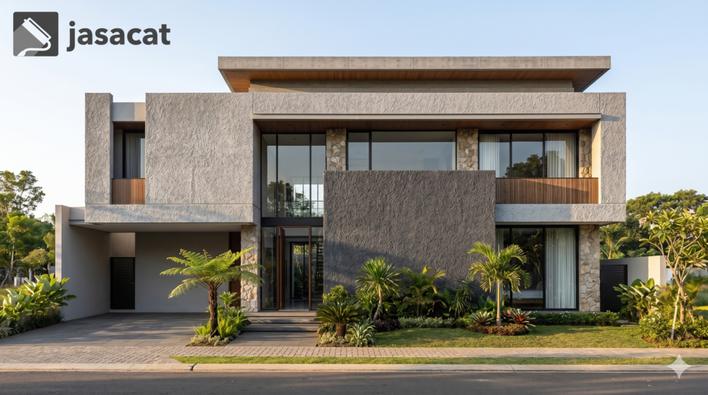 Jasa kamprot dinding rumah modern