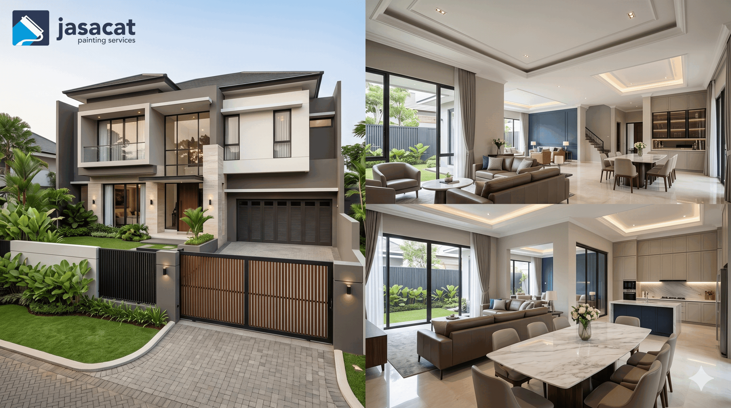 Jasa Cat Rumah Eksklusif untuk Interior dan Eksterior
