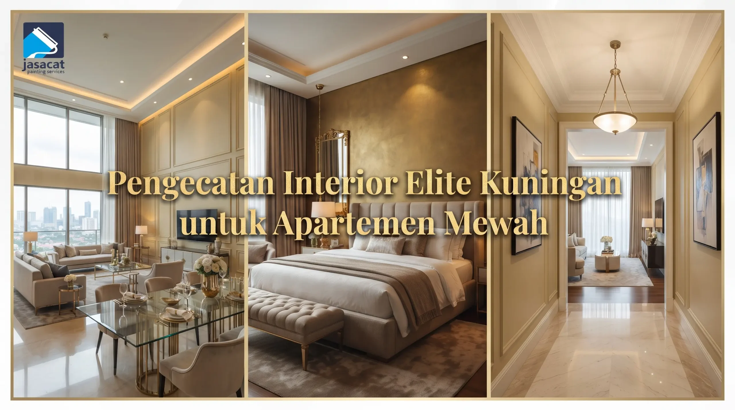 Pengecatan Interior Elite Kuningan untuk Apartemen Mewah