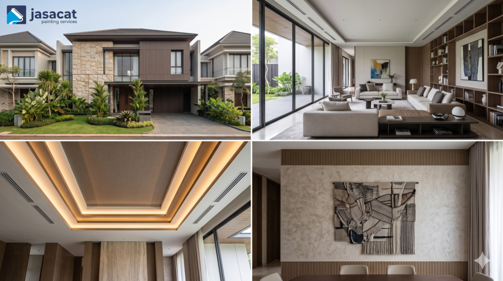 Jasa cat rumah luxury BSD