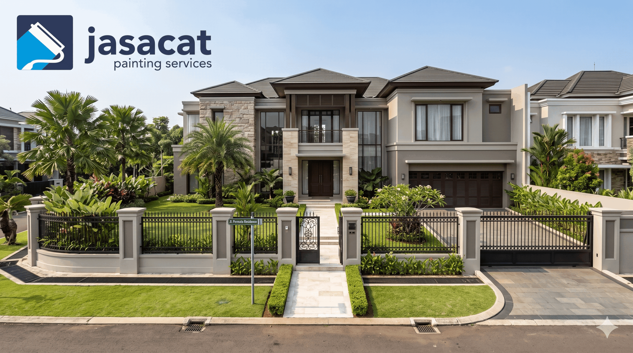 Inspirasi Fasad Rumah Mewah Bergaya Modern