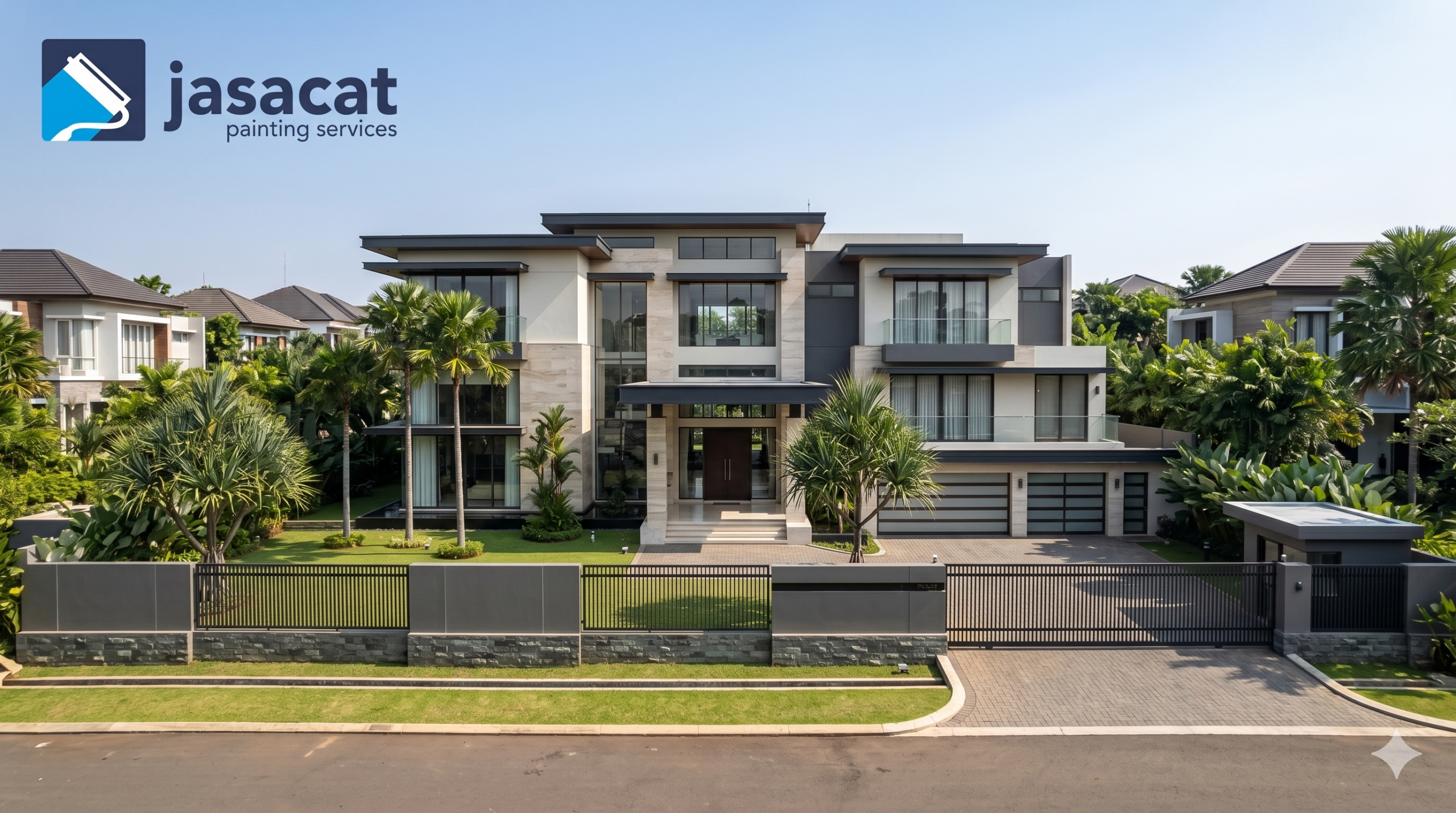Jasa Cat Eksterior Rasuna untuk Bangunan Prestisius
