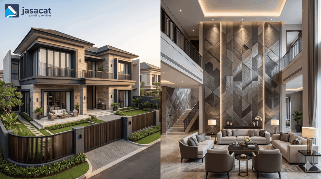 jasa cat rumah luxury Jakarta