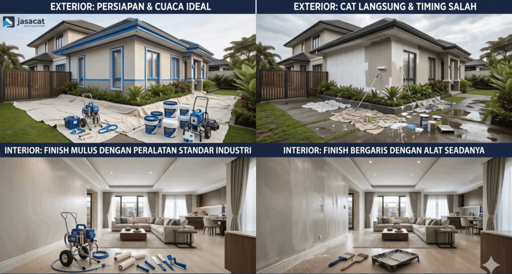 jasa cat rumah Pondok Indah
