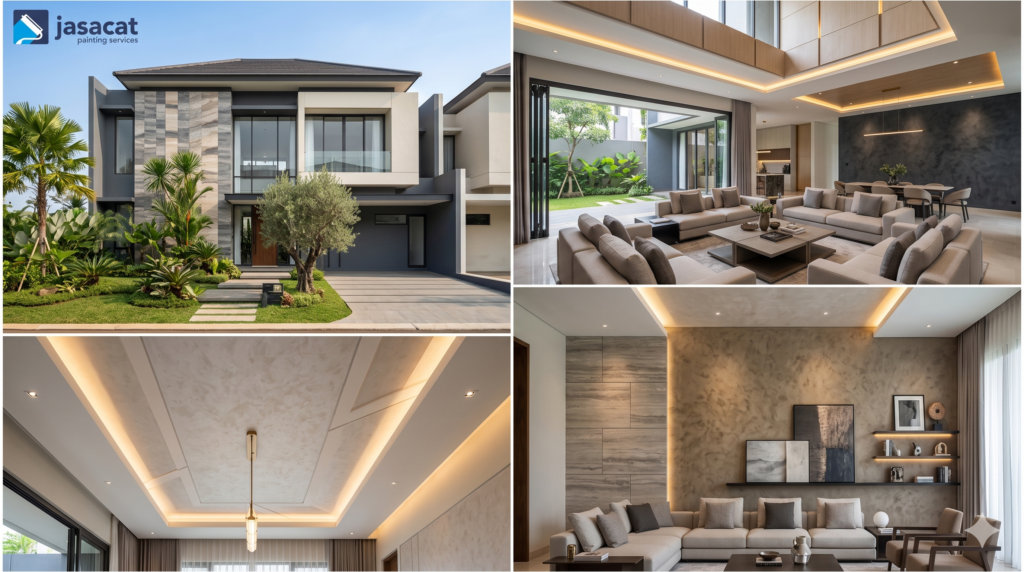 Jasa cat rumah luxury BSD