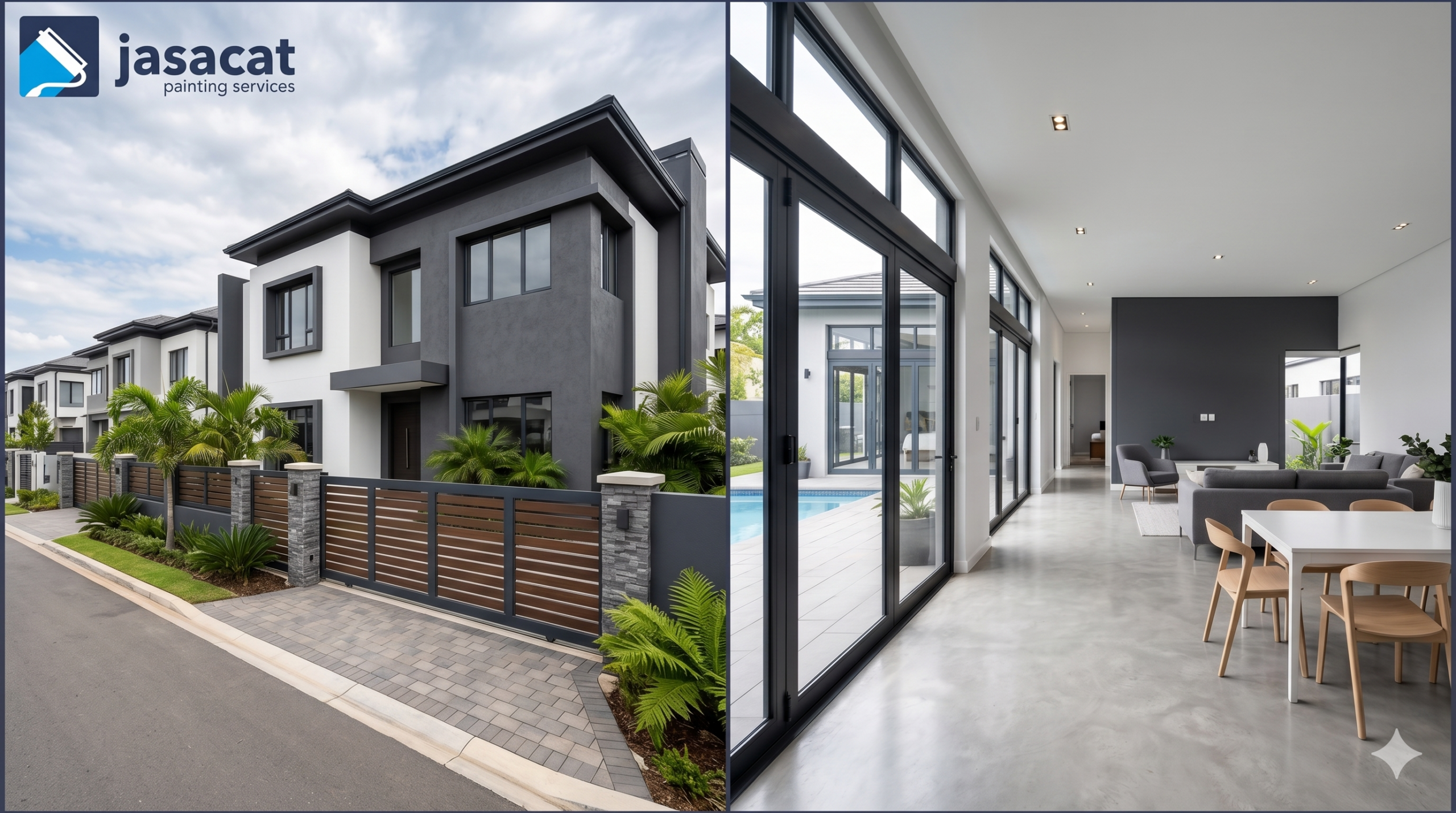Jasa Cat Tembok Hasil Halus untuk Rumah Modern