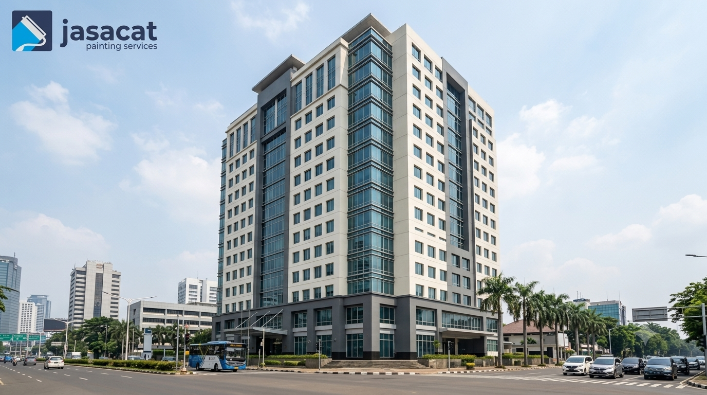 Jasa Pengecatan Gedung Bertingkat Jakarta Profesional