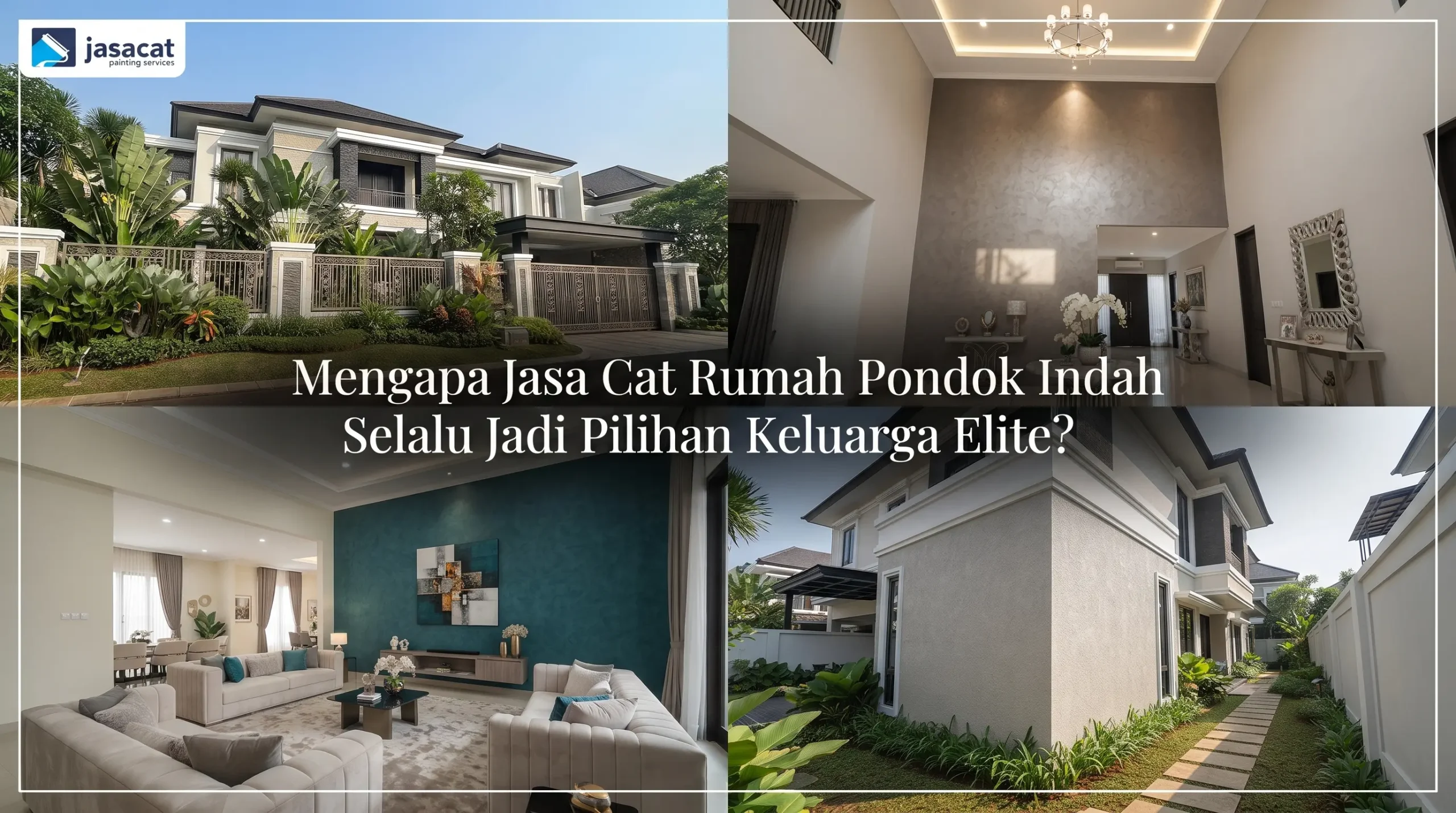 Mengapa Jasa Cat Rumah Pondok Indah Selalu Jadi Pilihan Keluarga Elite?