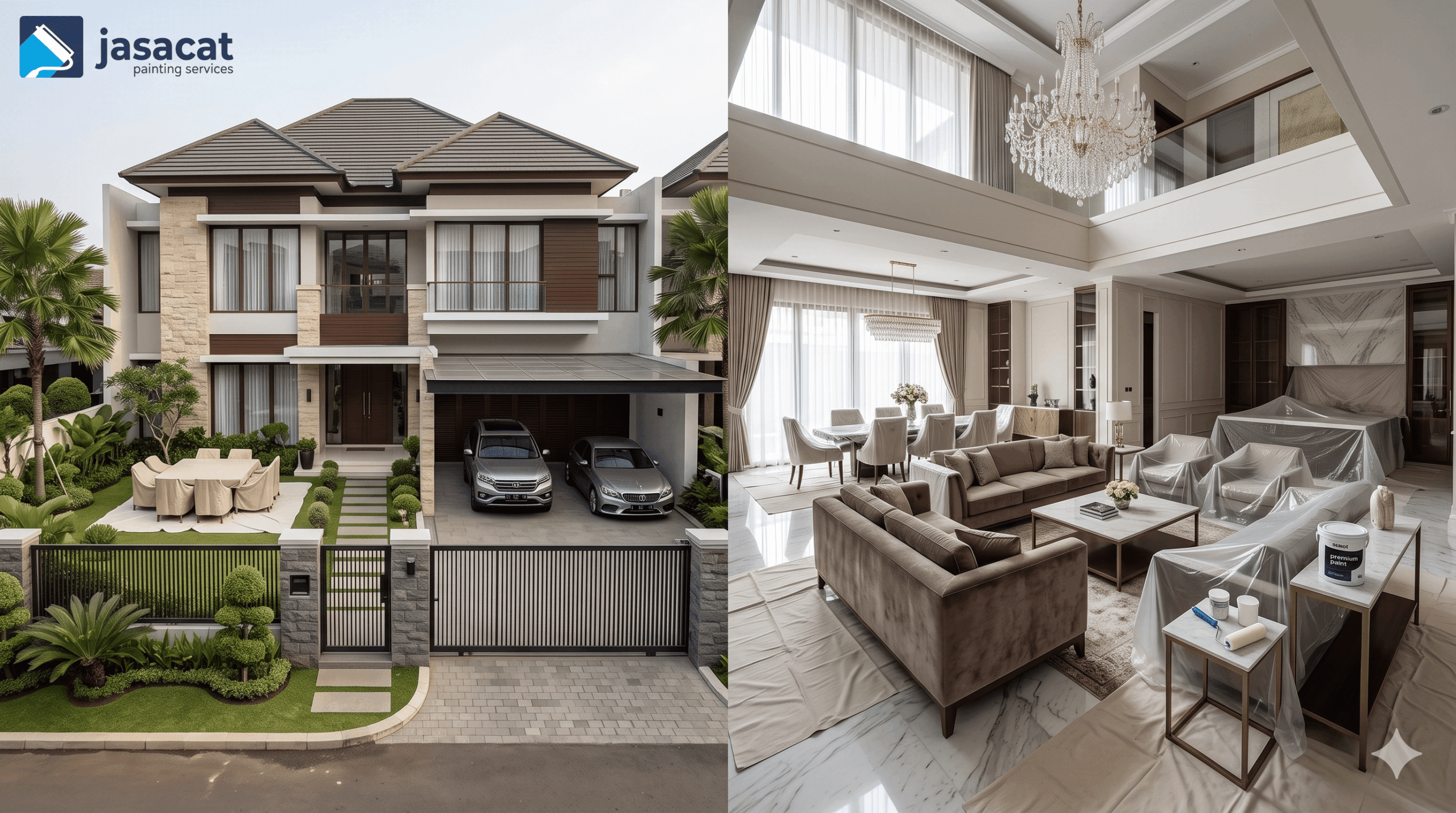 Harga Jasa Pengecatan Rumah High-End Wilayah Jabodetabek