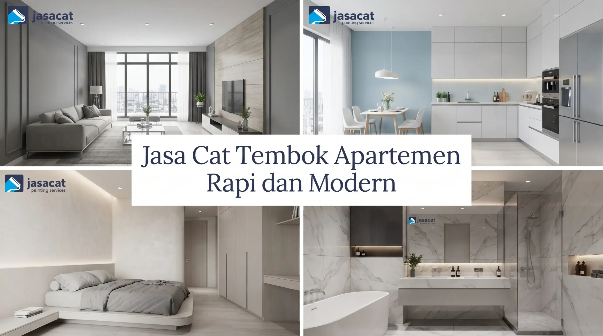 Jasa Cat Tembok Apartemen Rapi dan Modern